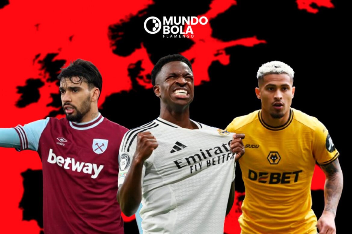 De Vini Jr a Reinier: Resultados das Temporadas dos Jovens Talentos do Flamengo na Europa