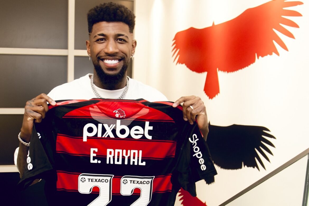 Emerson Royal compartilha suas emoções ao jogar contra o Flamengo no Maracanã: 'Pernas tremem'