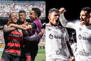 Santos e Flamengo: ataque do time carioca gera preocupação e pode comprometer o Fla-Flu.