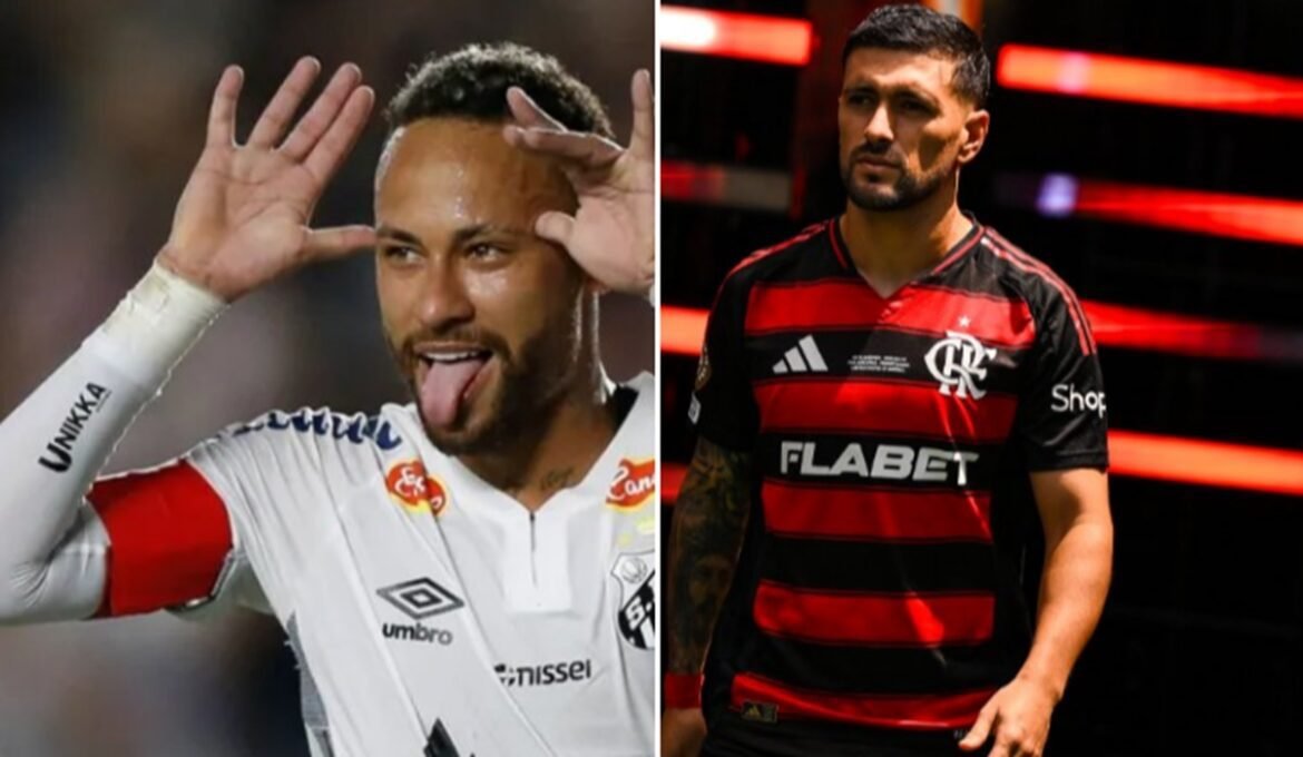 Santos pode negociar seu mando de campo e proporcionar 'casa cheia' para o Flamengo no Campeonato Brasileiro.