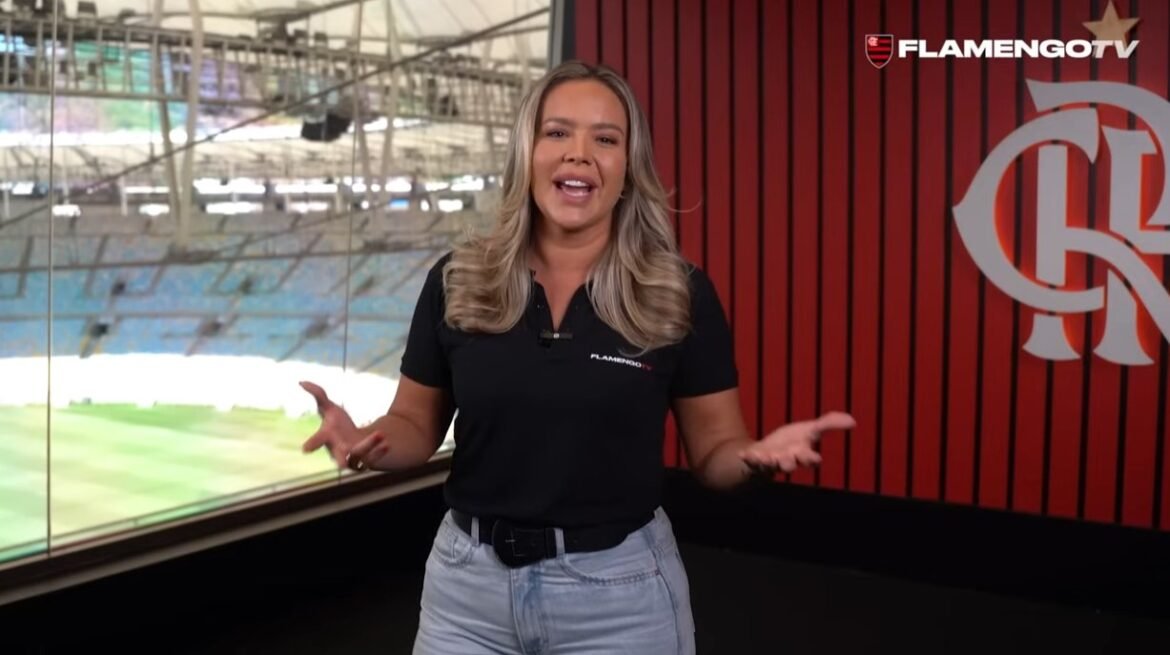 Dani Boaventura compartilha seu apelido e explica a ausência nas transmissões da FlamengoTV.