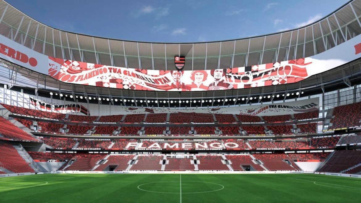 Estádio no Gasômetro permanece nos planos, mas Flamengo solicita tranquilidade; saiba mais.