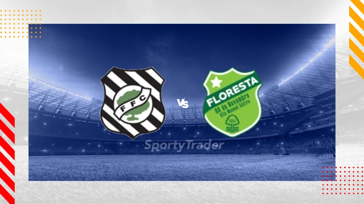 Previsão Figueirense SC x Floresta EC CE pelo Brasileirão Série C em 23/08/2025
