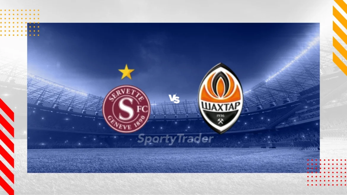 Previsão Servette Geneva x Shakhtar Donetsk - Liga Conferência Europa 28/08/2025