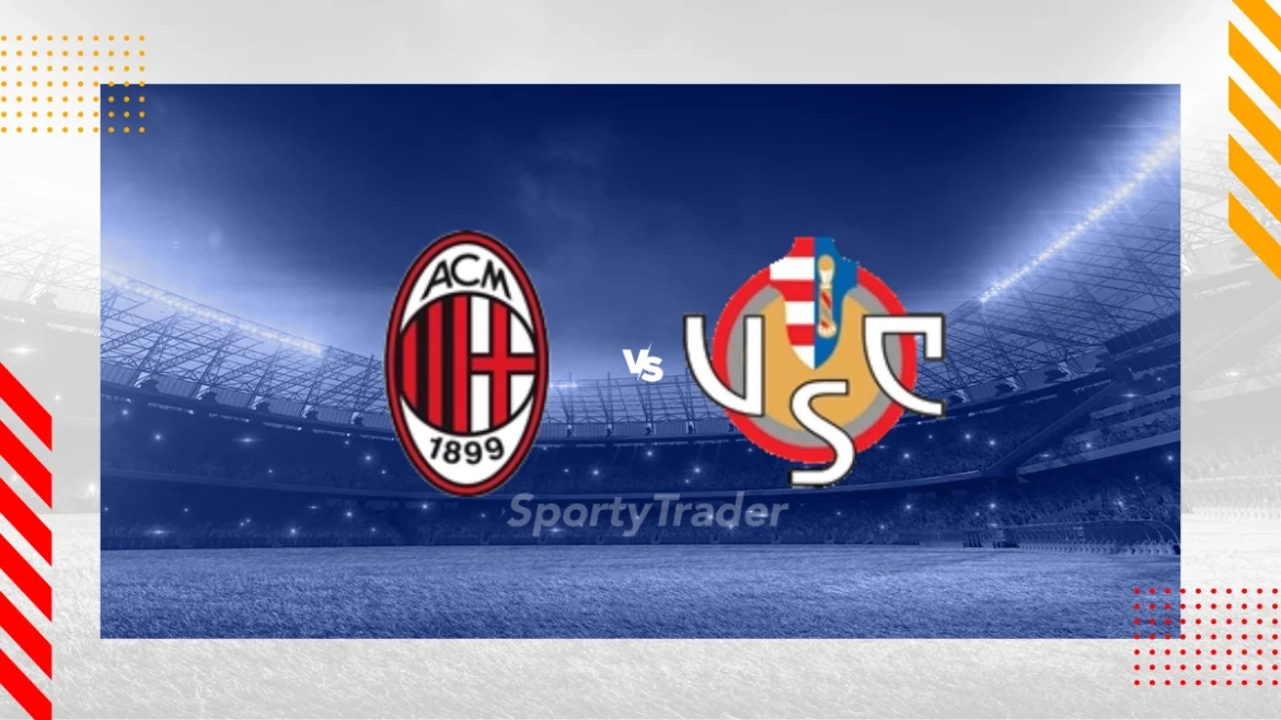 Previsão para AC Milan x Cremonese na Série A Italiana em 23/08/2025