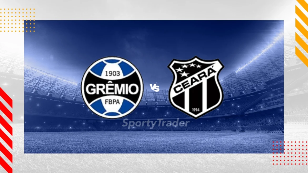 Previsão para Grêmio x Ceará SC no Brasileirão Série A em 23/08/2025