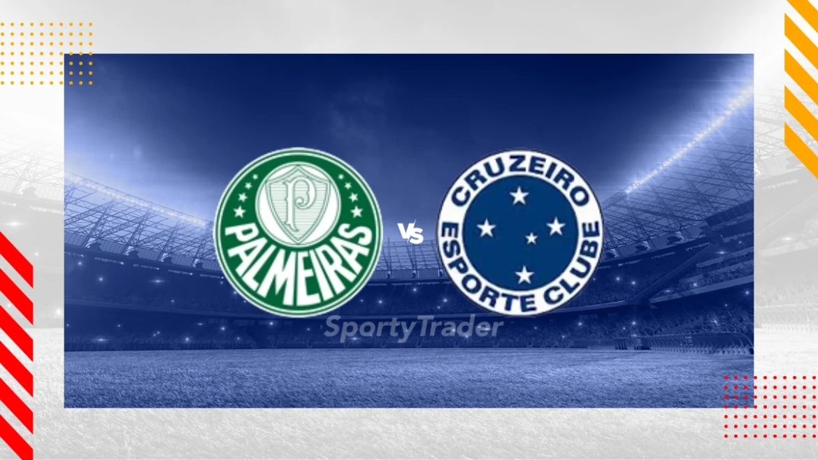 Previsão para SC Palmeiras x Cruzeiro EC MG pelo Brasileirão - 24/08/2025