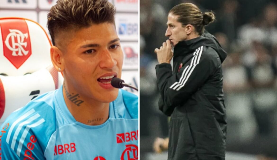 Carrascal destaca 3 qualidades de Filipe Luís no Flamengo