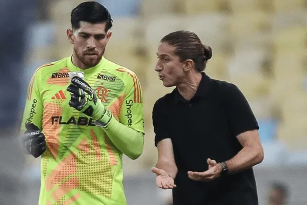 Era Filipe Luís: Rossi se destaca como o jogador com mais minutos; Veja a lista dos cinco melhores.