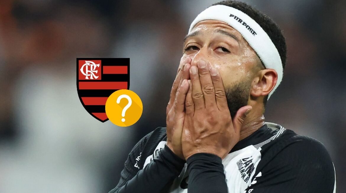 Memphis Depay irá jogar contra o Flamengo? Confira a situação da lesão do jogador holandês.
