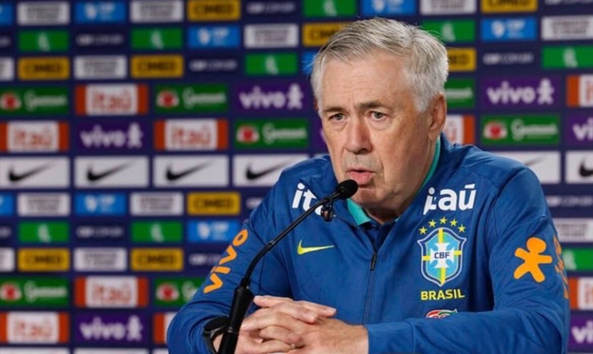 Ancelotti divulga convocados da Seleção com jovens talentos do Flamengo.