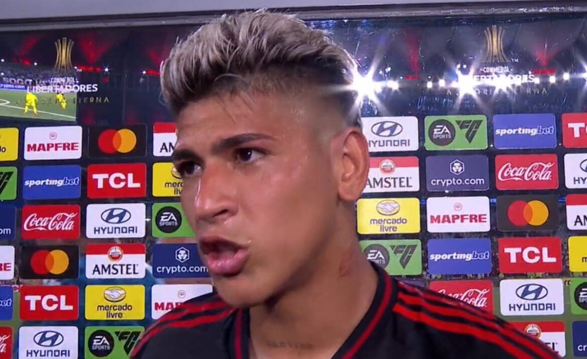 Carrascal comemora desempenho destacado e ressalta o 'esforço' do Flamengo diante do Racing.