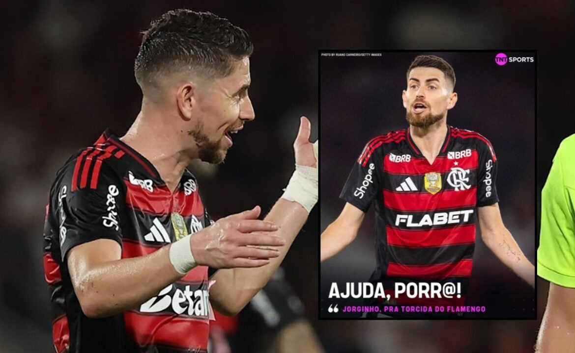 Jorginho desmente postagem e destaca o apoio da torcida do Flamengo