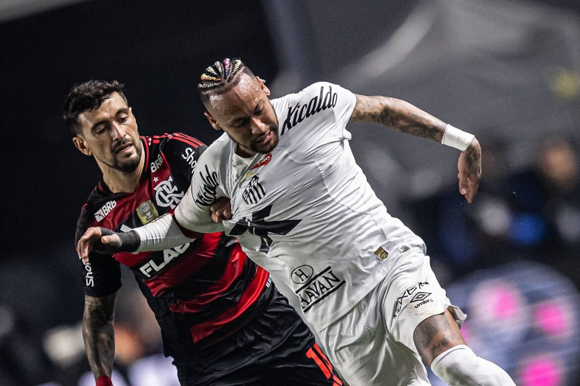 Neymar tira Flamengo do primeiro lugar no TikTok.