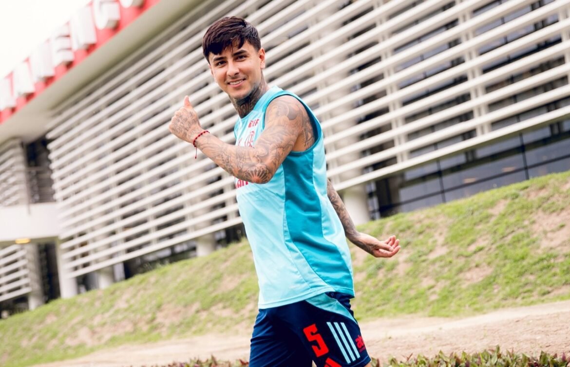 Pulgar vai começar jogando contra o Botafogo? Confira a provável escalação do Flamengo.