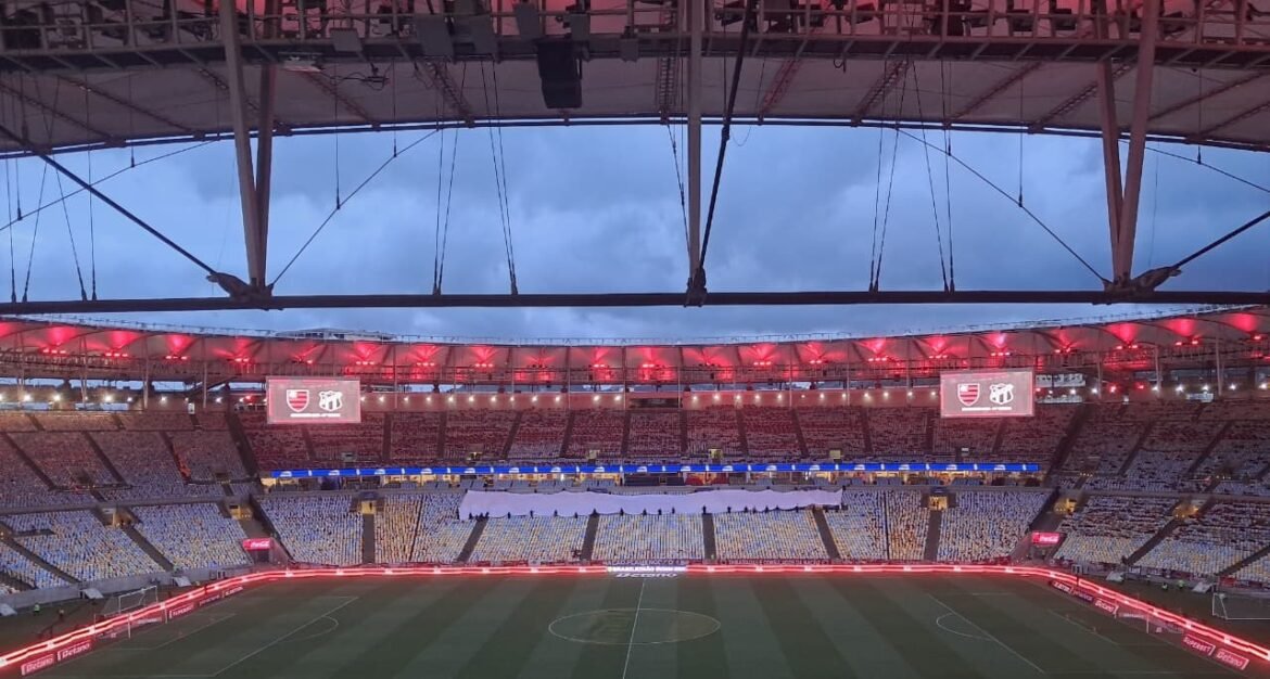 Flamengo x Ceará: Maracanã receberá um mosaico 3D e uma grande celebração da torcida.