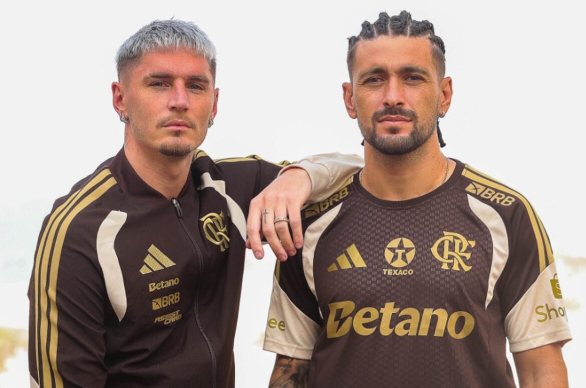 Novo uniforme de treino do Flamengo será lançado em breve para venda.