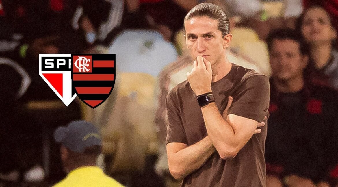 Filipe Luís pode fazer até 7 alterações na equipe do Flamengo contra o São Paulo.