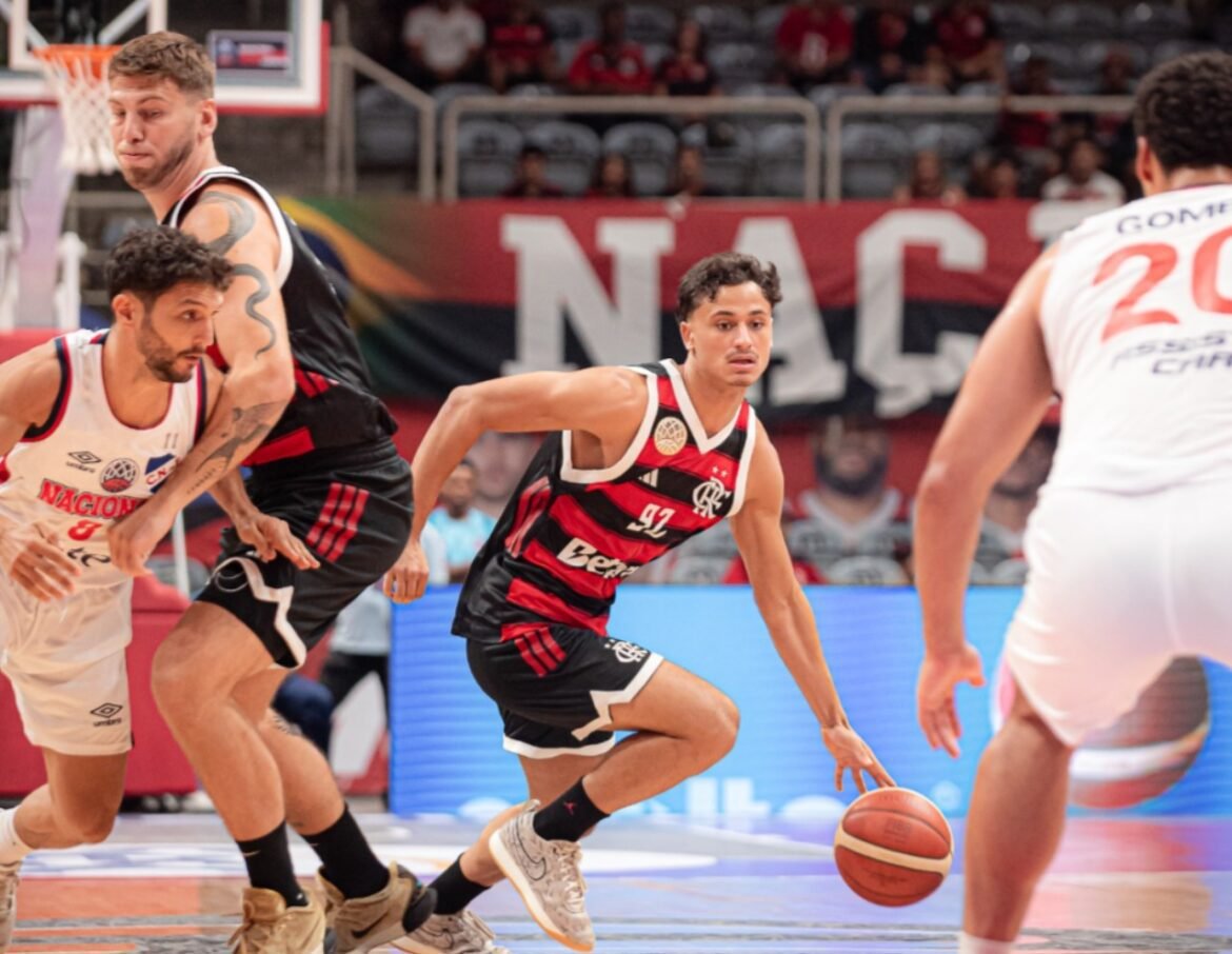 FlaBasquete é superado pelo Nacional-URU e enfrenta uma pesada derrota no Maracanãzinho pela BCLA.
