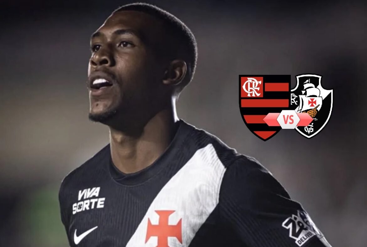 Rayan recebe confirmação sobre sua escalação no clássico entre Flamengo e Vasco.