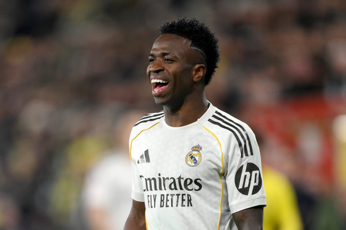 Vini Jr. supera a agressividade dos adversários e garante a vitória do Real Madrid.