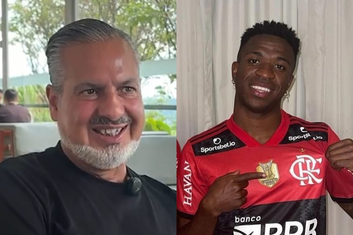 Boto compartilha atitude de Vini Jr e mantém esperança de contratação no Flamengo.