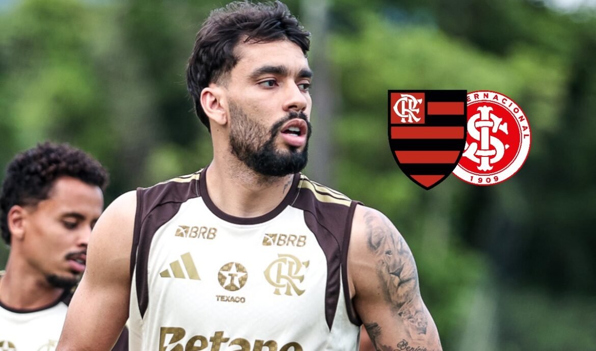 Flamengo enfrenta o Internacional: Filipe Luís pode realizar duas alterações na equipe.