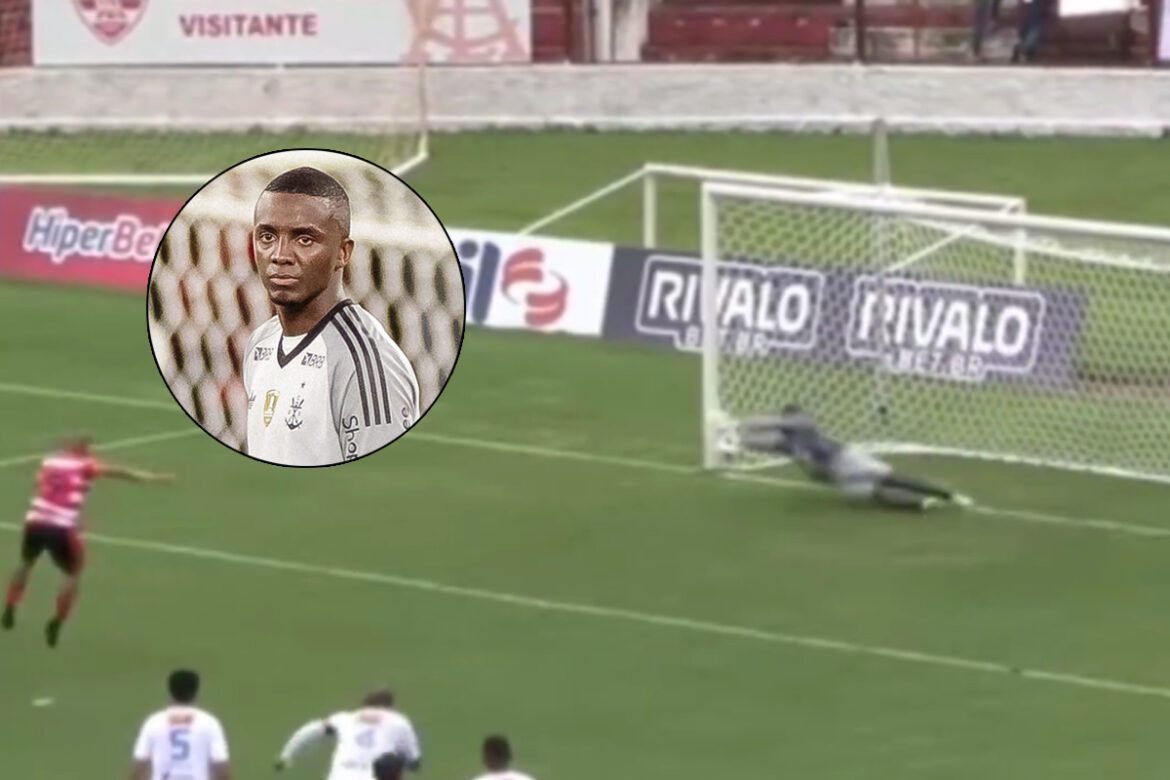 Irmão de Andrew conquista a internet com impressionantes defesas em clube paulista.