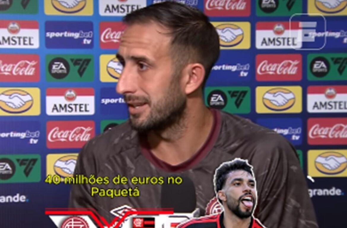 Zagueiro do Lanús desmerece quantia que o Flamengo investiu em Lucas Paquetá.