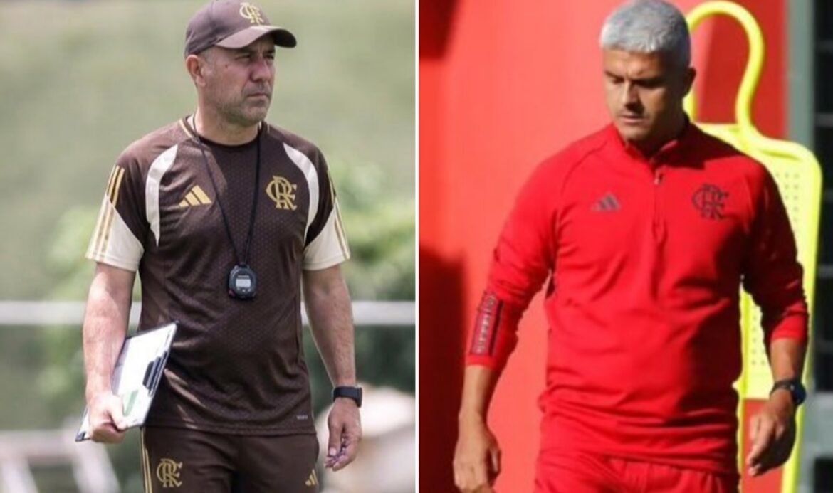 Leonardo Jardim escolhe preparador físico interino para o Flamengo; confira.