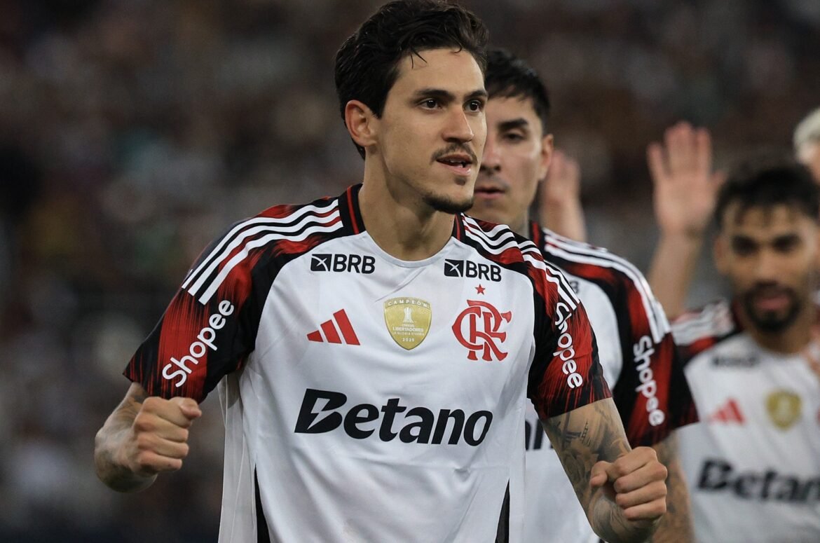 Pedro almeja ultrapassar Gabigol na corrida pela artilharia do Flamengo.