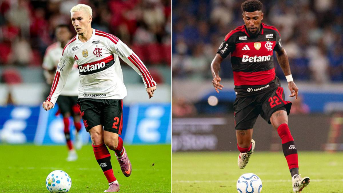Flamengo escolhe entre Varela e Emerson Royal para a posição de lateral direita no confronto contra o Mirassol.