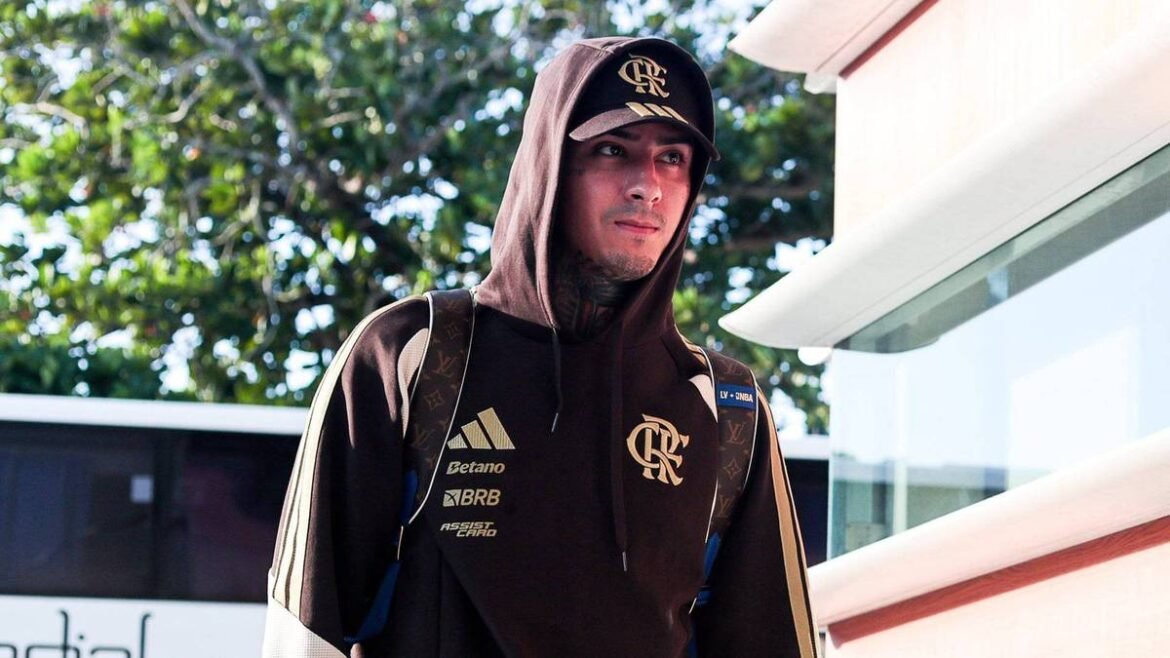 Pulgar espera retorno do Flamengo sobre a proposta de renovação.
