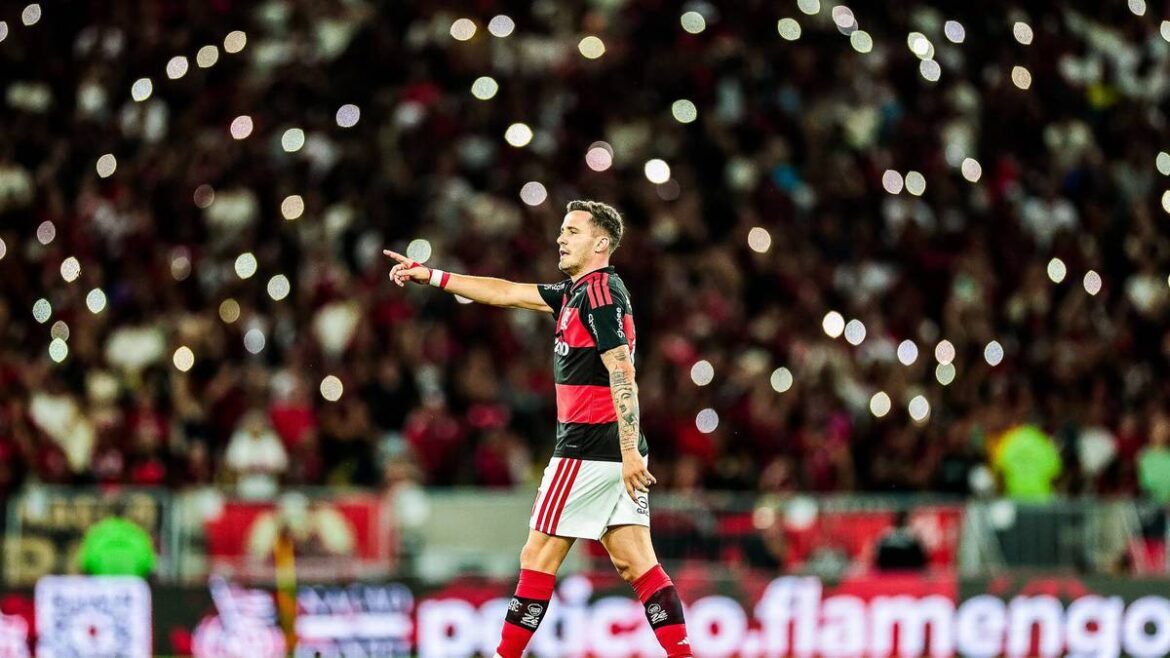 Saúl continua fora de ação e é incerto para o confronto do Flamengo contra o Cruzeiro na Libertadores.