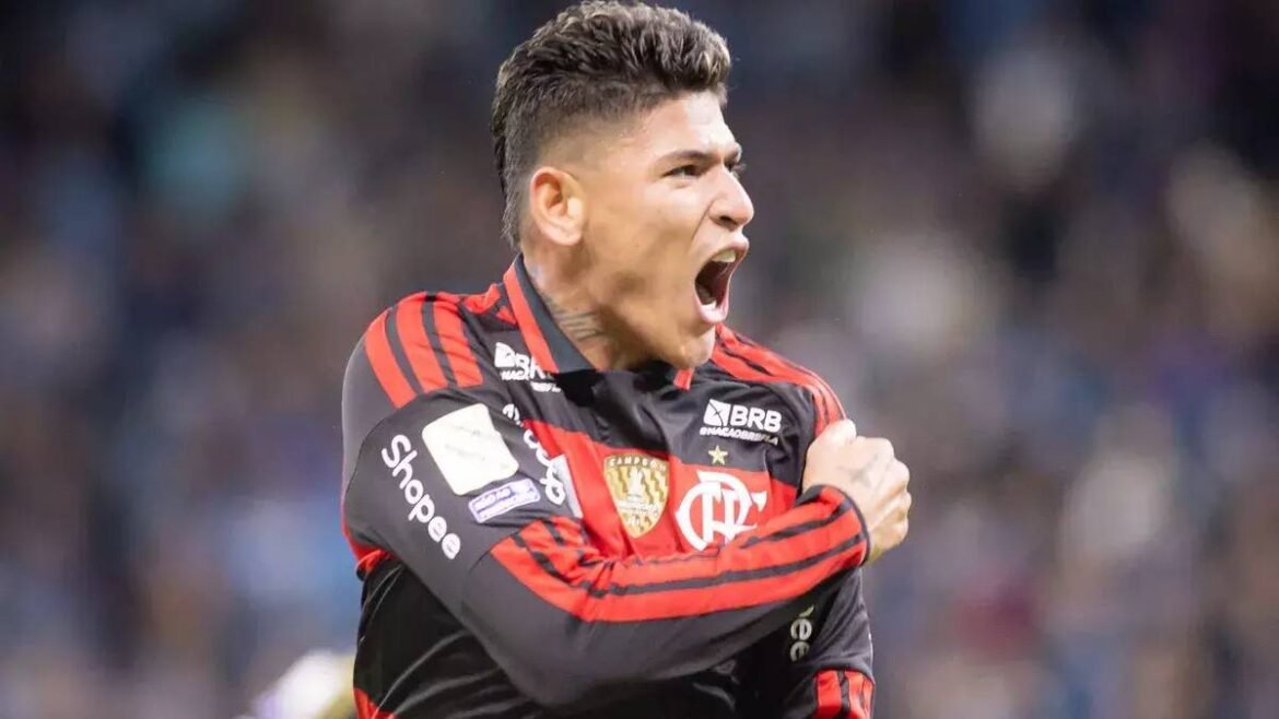 Flamengo derrota o Mirassol por 2 a 0 e se aproxima do Palmeiras, ficando a apenas um ponto de distância.