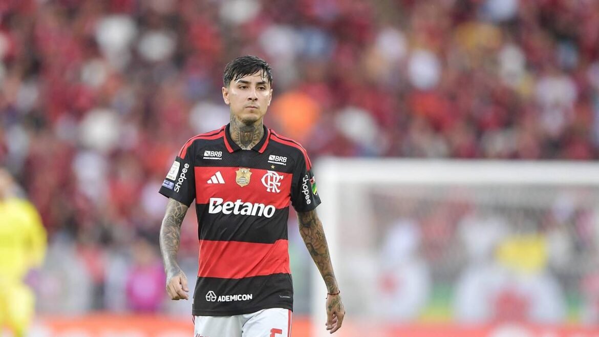 Flamengo fecha novo contrato com Erick Pulgar, válido até o final de 2029.